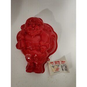 NWT Vintage 1990 JELL-O Gelatin Christmas Holiday 11” Mold Santa Claus Kraft
